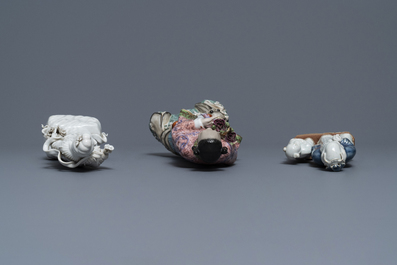 Une collection vari&eacute;e de figures en porcelaine de Chine, 18&egrave;me et apr&egrave;s