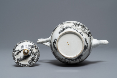 An 11-piece Chinese 'European subject' tea service, Qianlong