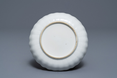 A 37-piece Chinese grisaille 'Jupiter' tea service, Qianlong