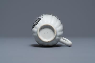 A 37-piece Chinese grisaille 'Jupiter' tea service, Qianlong