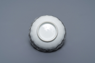 A 37-piece Chinese grisaille 'Jupiter' tea service, Qianlong