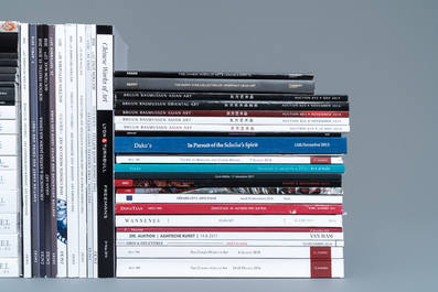 143 catalogues de ventes d'art chinois et japonais de 2013 et apr&egrave;s