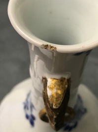 A Chinese blue and white 'Long Eliza' vase, Kangxi
