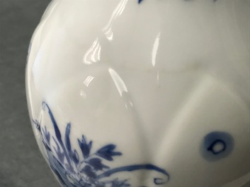A Chinese blue and white 'Long Eliza' vase, Kangxi