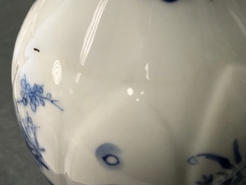 A Chinese blue and white 'Long Eliza' vase, Kangxi