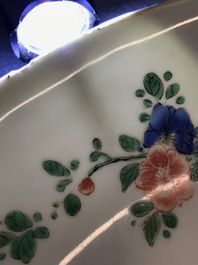 A Chinese famille verte 'carps' charger, Kangxi