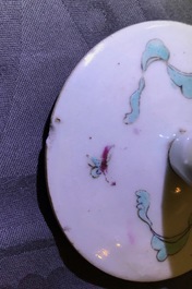 Een diverse collectie Chinees famille rose porselein, 19/20e eeuw