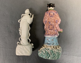 Une collection vari&eacute;e de figures en porcelaine de Chine, 18&egrave;me et apr&egrave;s