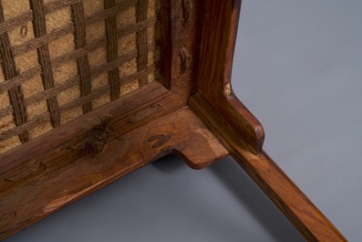 Une paire de chaises en bois huanghuali, Chine, R&eacute;publique