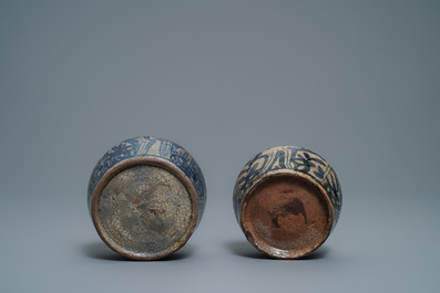 A collection of Chinese blue and white Swatow wares, Ming