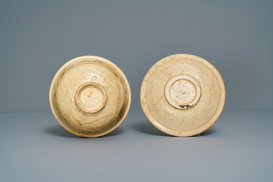 A varied collection of Thai Sawankhalok ceramics, 15th C.