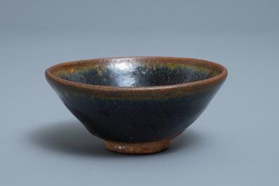 A Chinese Jian 'hare's fur' tea bowl, Song