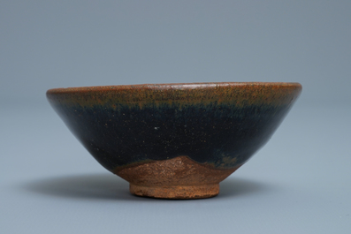 A Chinese Jian 'hare's fur' tea bowl, Song