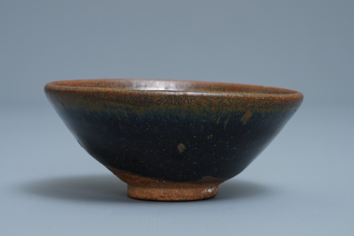 A Chinese Jian 'hare's fur' tea bowl, Song