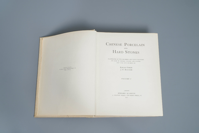 'Chinese porcelain and hardstones', E. Gorer &amp; J.F. Blacker, 1911