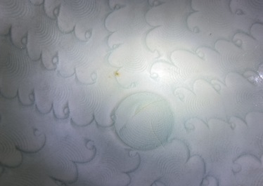 A Chinese qingbai bowl with underglaze design, Song