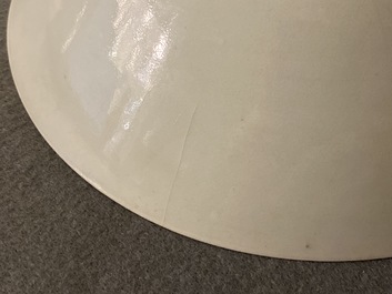 A Chinese qingbai bowl with underglaze design, Song