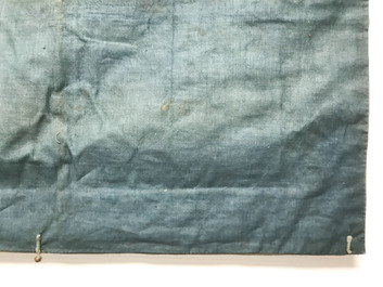 A Chinese gold-thread embroidered silk dragon wall tapestry, 19th C.