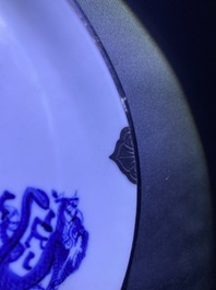 Une collection vari&eacute;e en porcelaine de Chine 'Bleu de Hue' pour le Vietnam, 19&egrave;me