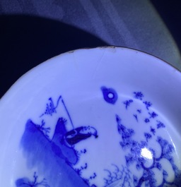 Une collection vari&eacute;e en porcelaine de Chine 'Bleu de Hue' pour le Vietnam, 19&egrave;me