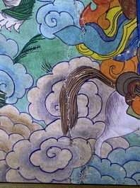 A 'Mahakala' thangka, Tibet, 19th C.