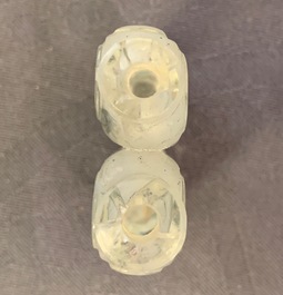 Six Chinese reverse-painted glass snuff bottles, 19/20th C.