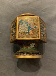 A large collection of Japanese cloisonn&eacute; and studio pottery, Meiji/Showa, 19/20th C.