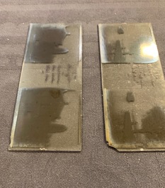 Une collection de photos sur plaques de verres st&eacute;reo de sc&egrave;nes chinoises, d&eacute;but du 20&egrave;me
