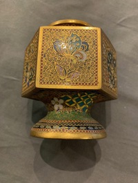 A large collection of Japanese cloisonn&eacute; and studio pottery, Meiji/Showa, 19/20th C.