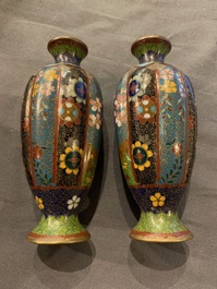 A large collection of Japanese cloisonn&eacute; and studio pottery, Meiji/Showa, 19/20th C.