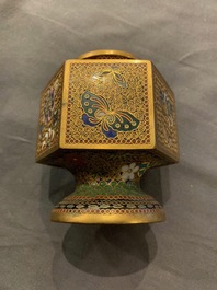 A large collection of Japanese cloisonn&eacute; and studio pottery, Meiji/Showa, 19/20th C.