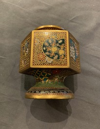 A large collection of Japanese cloisonn&eacute; and studio pottery, Meiji/Showa, 19/20th C.