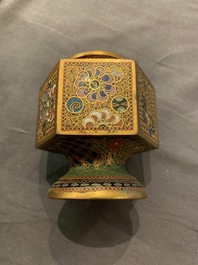 A large collection of Japanese cloisonn&eacute; and studio pottery, Meiji/Showa, 19/20th C.