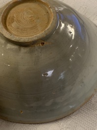 Une collection vari&eacute;e en gr&egrave;s porcelaineux &agrave; couverte qingbai et cr&egrave;me, Song et apr&egrave;s
