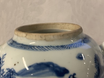 Une collection en porcelaine de Chine et Japon en bleu et blanc, Ming et apr&egrave;s
