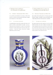 A polychrome Brussels faience commemorative 'musical design' jug, 19th C.