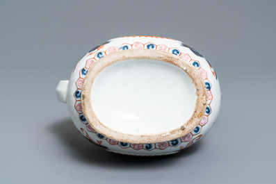 A rose-Imari 'aftaba' ewer for the Islamic market, Samson, Parijs, 19th C.