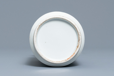 A Chinese qianjiang cai vase, signed Zhang Ying, 19/20th C.