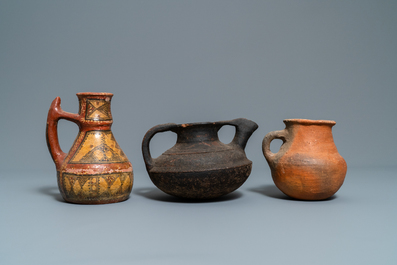 Une collection vari&eacute;e en terre cuite et polychromie, Am&eacute;rique du Sud