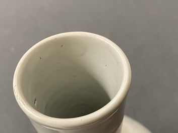 Six Chinese monochrome bottle vases, 18th C. and later