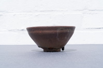 A Chinese Jian 'hare's fur' tea bowl, Song