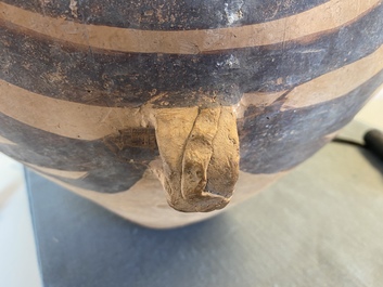 Un vase en poterie, Chine, p&eacute;riode Banshan, culture Majiayao, 2600 &agrave; 2300 av. J.-C.