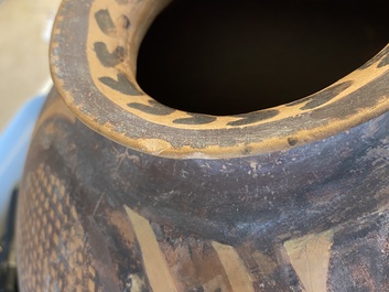 Un vase en poterie, Chine, p&eacute;riode Banshan, culture Majiayao, 2600 &agrave; 2300 av. J.-C.