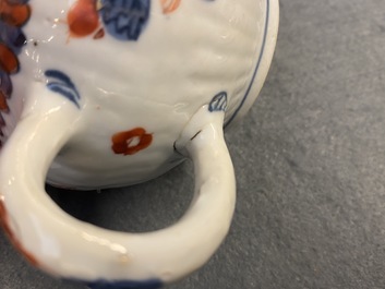 Four Chinese Imari-style teapots and covers, Kangxi