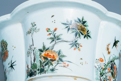 Een keizerlijke Chinese famille verte jardini&egrave;re, Kangxi merk en periode