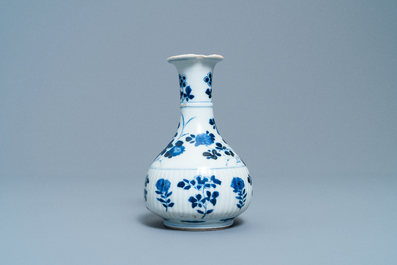 A Chinese blue and white kendi, Kangxi