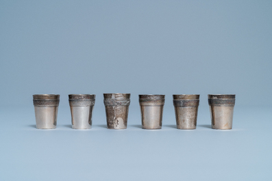 A group of silver wares, Vietnam, early 20th C.