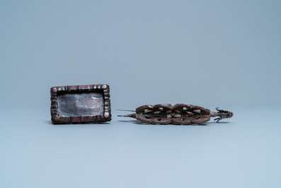 Une collection de miniatures en argent, Chine, 19&egrave;me