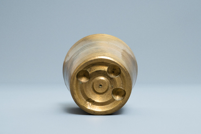 A bronze nest of weights, Nuremberg, Germany, 17th C.