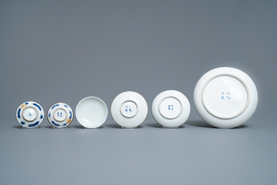Une collection vari&eacute;e en porcelaine de Chine 'Bleu de Hue' pour le Vietnam, 19&egrave;me